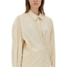 "STRAIGHT COLLAR TWISTED" SHIRT