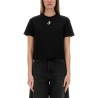 CROPPED T-SHIRT WITH "ANCHOR JWA" LOGO