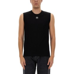 TANK TOP WITH EMBROIDERED MOON LOGO