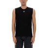 TANK TOP WITH EMBROIDERED MOON LOGO