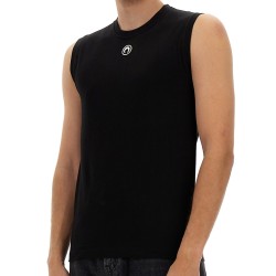 TANK TOP WITH EMBROIDERED MOON LOGO
