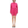 CHEMISIER DRESS WITH RUFFLES