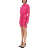 CHEMISIER DRESS WITH RUFFLES