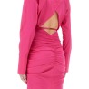 CHEMISIER DRESS WITH RUFFLES