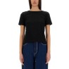 T-SHIRT WITH BACK NECKLINE