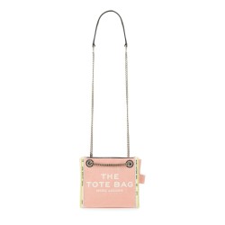 "THE DENIM CHAIN CROSSBODY" TOTE BAG