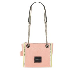 "THE DENIM CHAIN CROSSBODY" TOTE BAG
