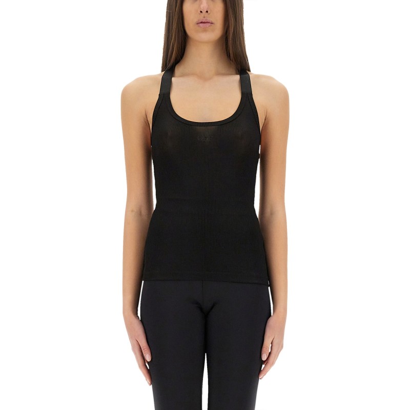 VISCOSE TOP WITH LOGO