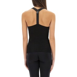 VISCOSE TOP WITH LOGO