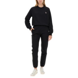 SWEATSHIRT WITH ZEBRA PATCH