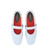 "RYDER" BALLERINA WITH STUDS