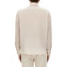COTTON AND SILK MILITARY SHIRT