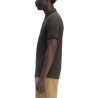 COTTON PIQUE POLO SHIRT WITH DOUBLE STRIPE