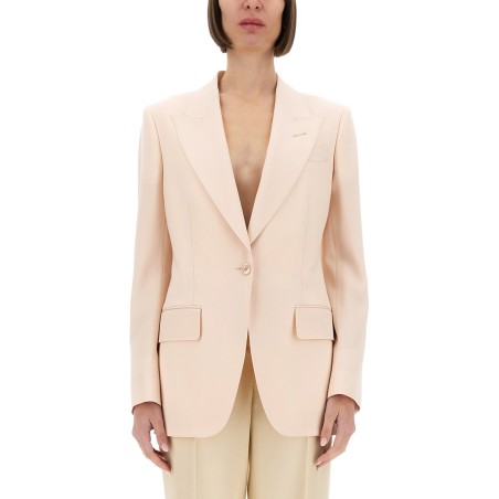 SINGLE BREASTED WOOL JACKET