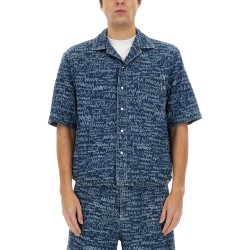 DENIM BOWLING SHIRT