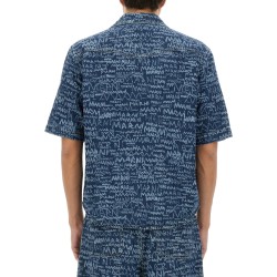 DENIM BOWLING SHIRT