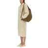 "STRAIGHT COLLAR TWISTED" DRESS