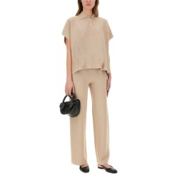 ORGANIC COTTON AND LUREX PANTS