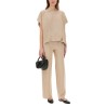ORGANIC COTTON AND LUREX PANTS