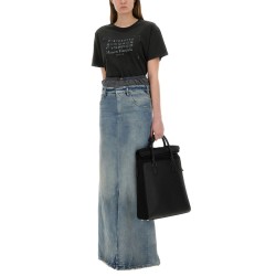 DENIM SKIRT "ANONYMITY OF THE LINING"