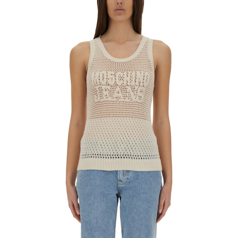 MESH TOP WITH LOGO