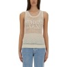 MESH TOP WITH LOGO