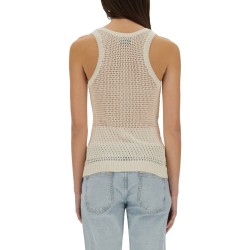 MESH TOP WITH LOGO