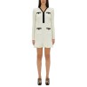 BEADED KNIT MINI DRESS