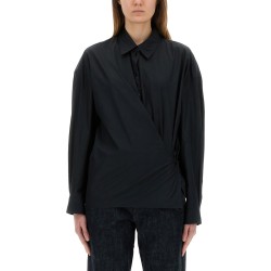 "STRAIGHT COLLAR TWISTED" SHIRT