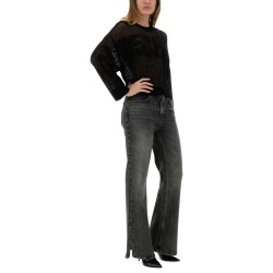 MESH SHIRT WITH LOGO