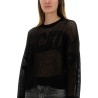 MESH SHIRT WITH LOGO