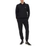 SWEATSHIRT WITH LOGO PATCH