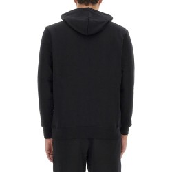 SWEATSHIRT WITH LOGO PATCH