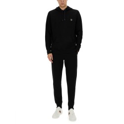 SWEATSHIRT WITH LOGO PATCH