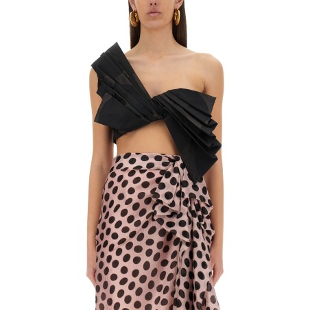 "TWISTED POLKA DOTS" TOP