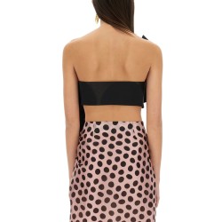 "TWISTED POLKA DOTS" TOP