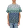 DEGRADÉ FLAMED COTTON T-SHIRT