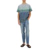 DEGRADÉ FLAMED COTTON T-SHIRT