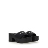 SANDALO SLIDE PLATFORM CON LOGO