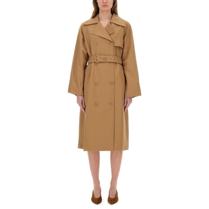 DOUBLE-BREASTED TRENCH COAT