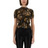 "OUTLINE BAROQUE" KNITTED T-SHIRT