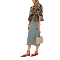 BLOUSE WITH ANIMAL PATTERN