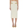 LUREX KNIT MIDI SKIRT