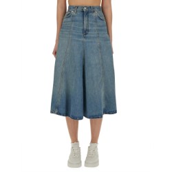 "SERENITY" MIDI SKIRT