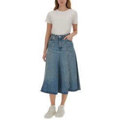 "SERENITY" MIDI SKIRT