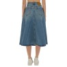 "SERENITY" MIDI SKIRT