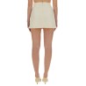 BOUCLE MINI SKIRT WITH PEARLS