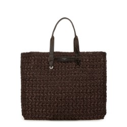 WOVEN MESH SHOPPING BAG