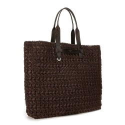 WOVEN MESH SHOPPING BAG