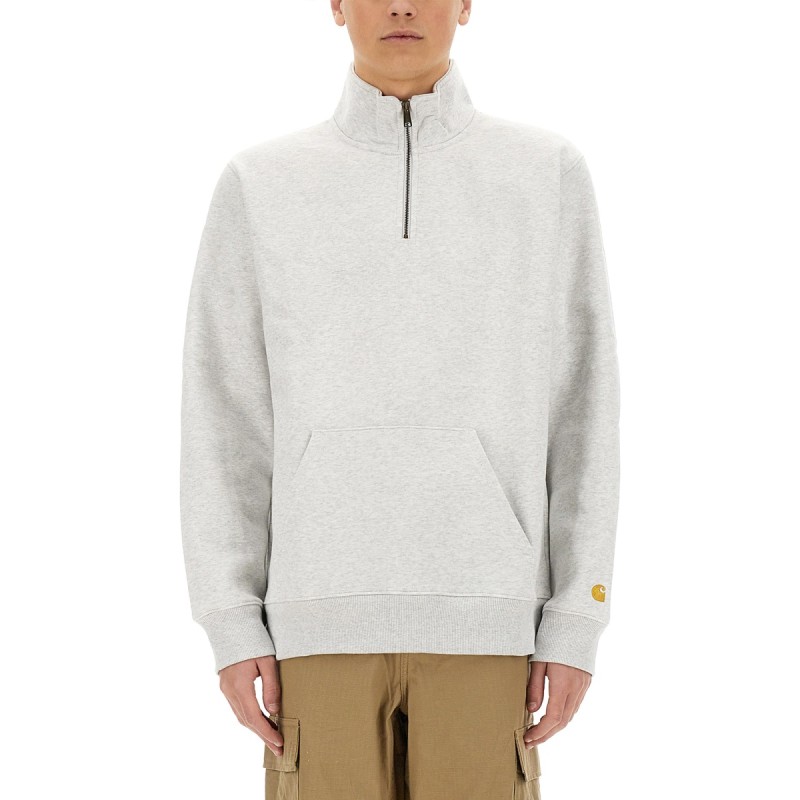 HALF ZIPPER SWEATSHIRT